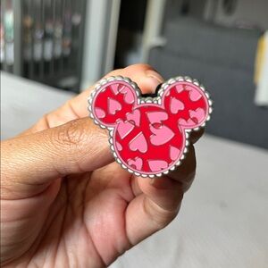Valentines Print Disney Trading Pin